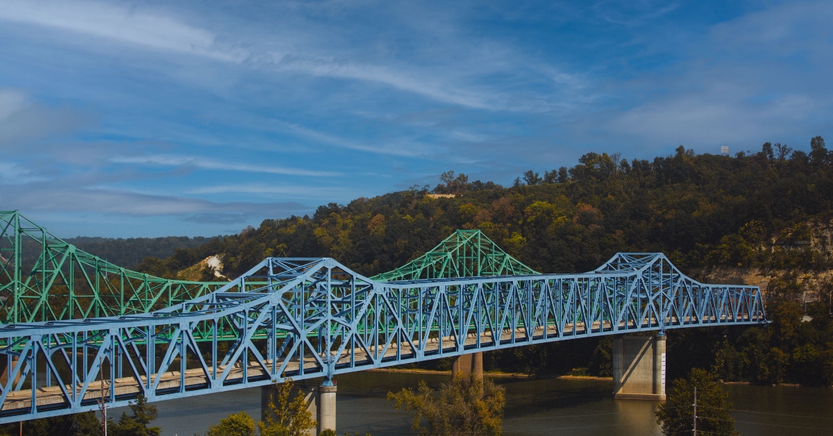 blue bridge in owensboro