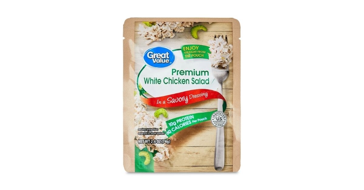 chicken salad pouch ready to eat