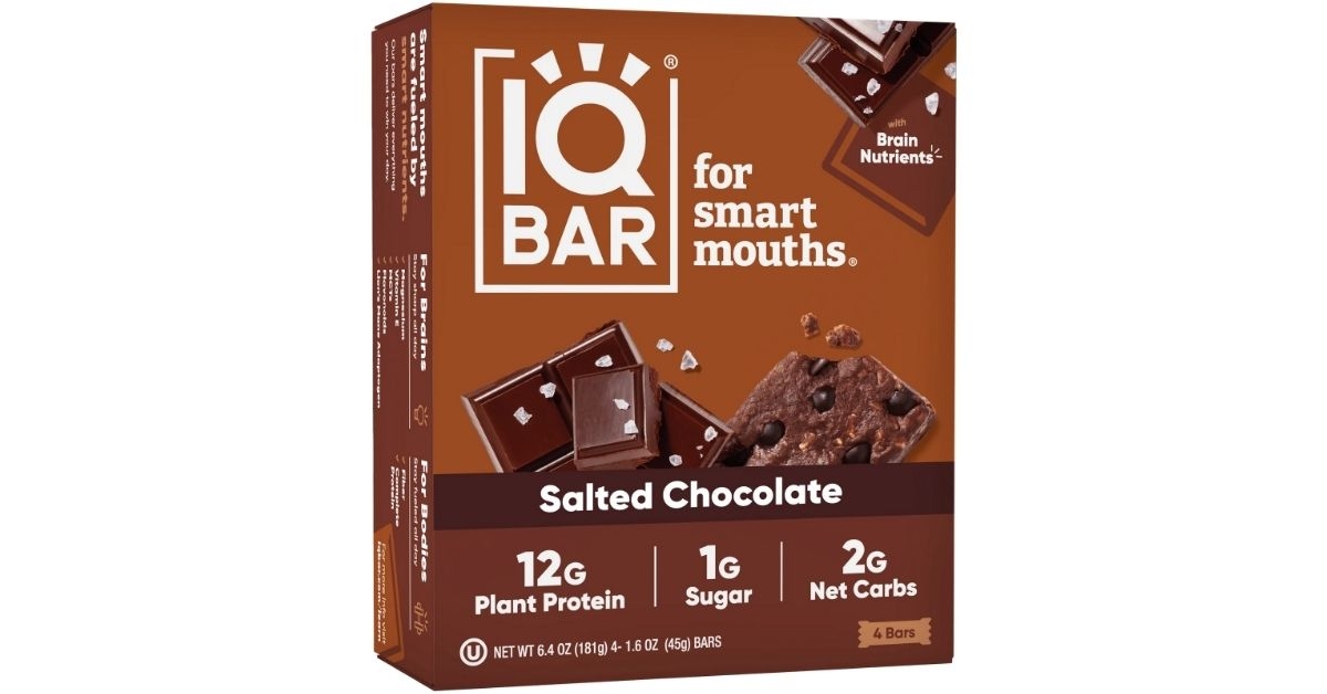 salted chocolate protein bars