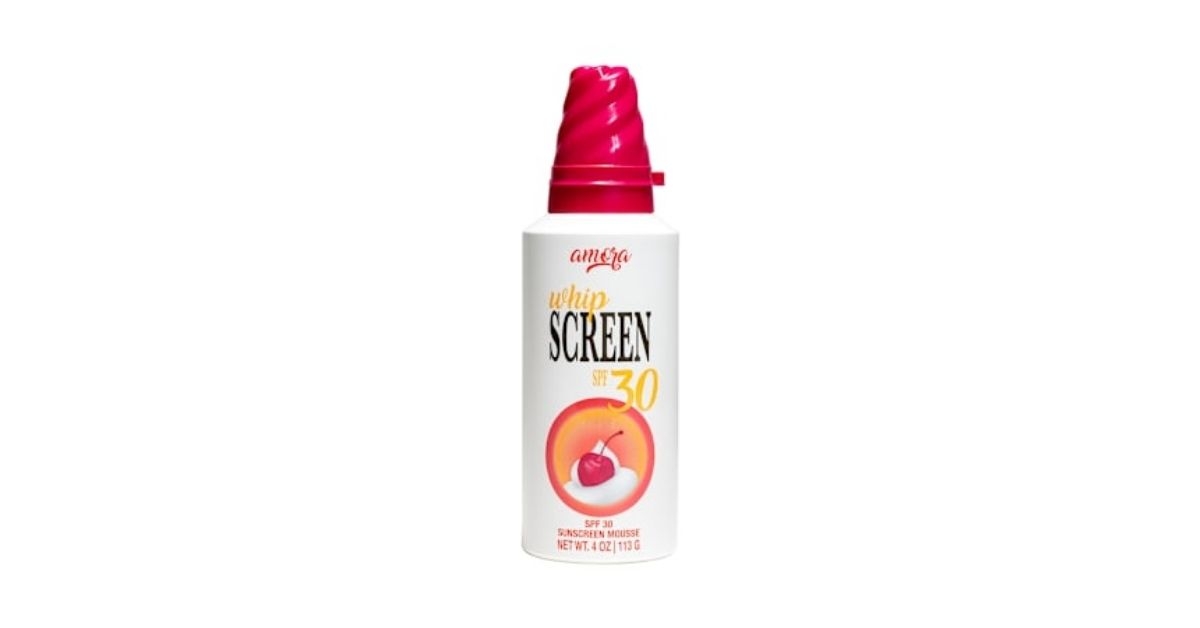 amora whip screen sunscreen