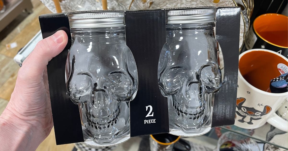 dura culina glass skull mason jars