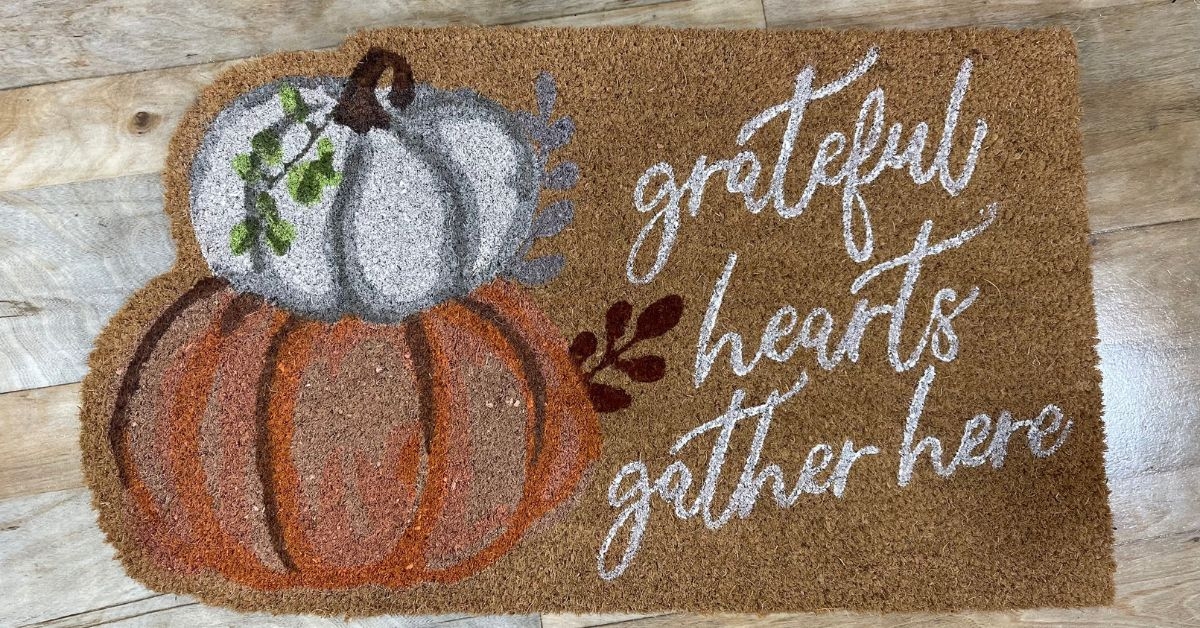 homegoods fall doormat