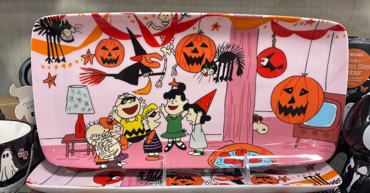 peanuts serving tray
