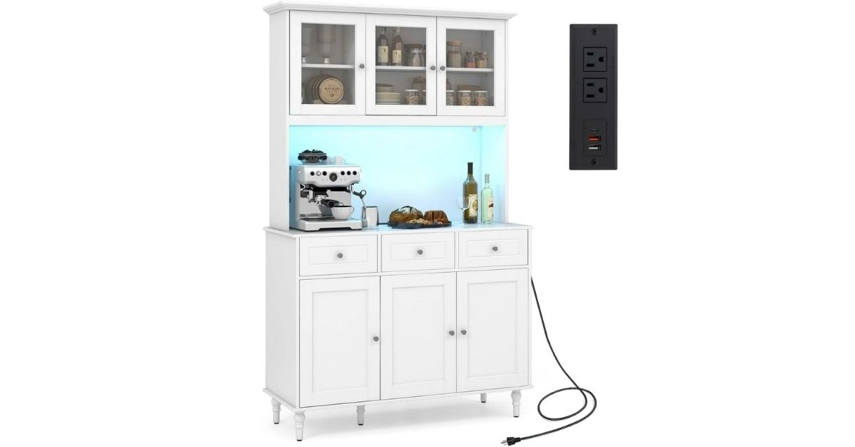 unbranded kitchen tall pantry