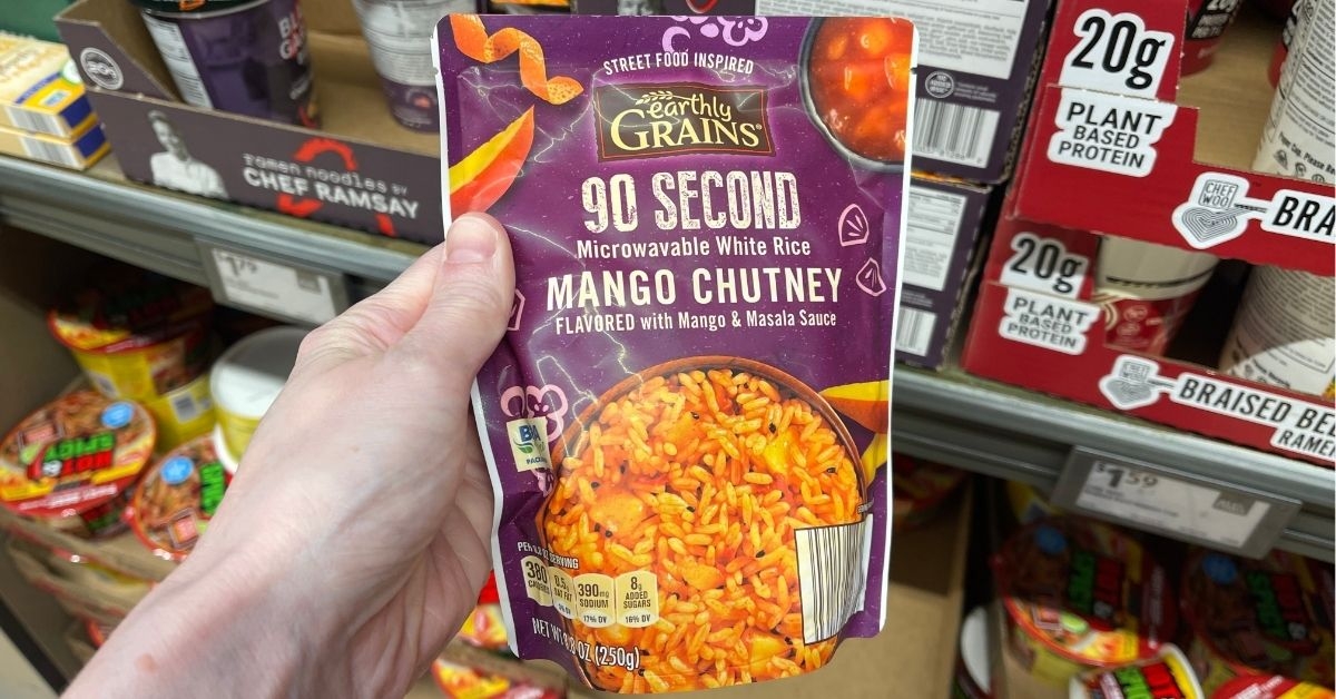 mango chutney white rice