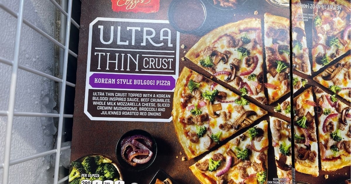 korean style bulgogi pizza