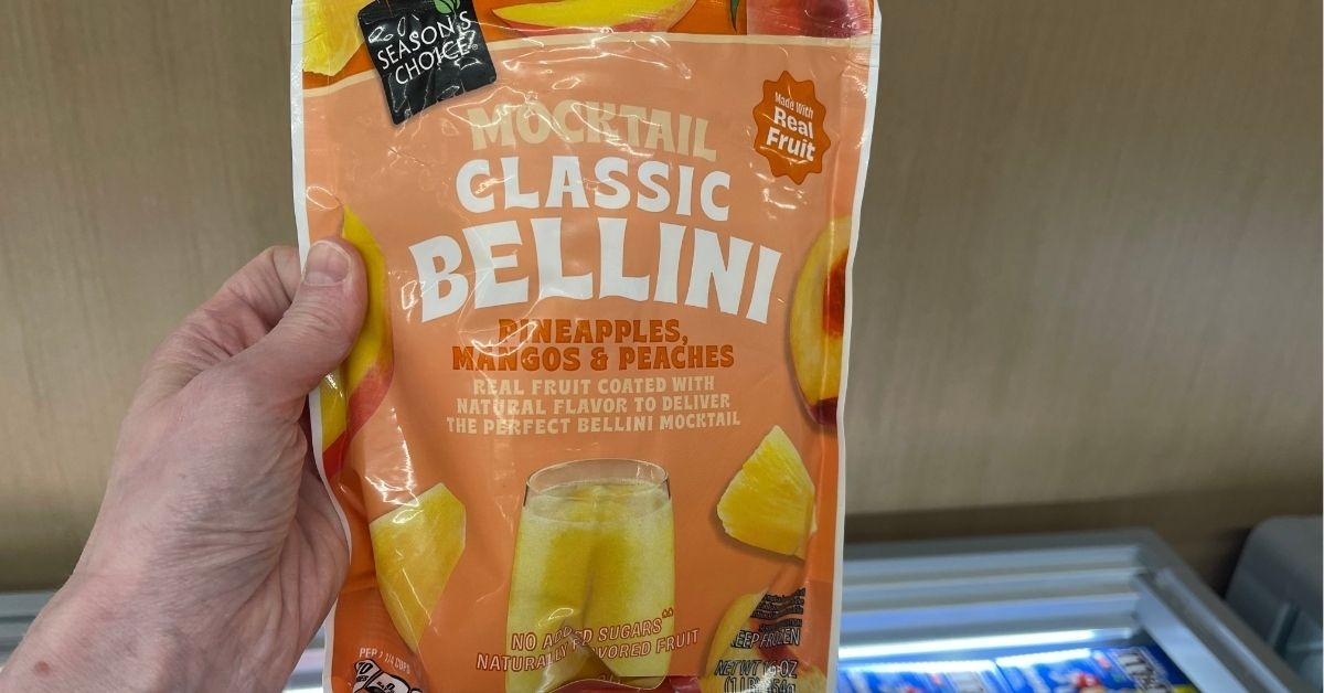 classic bellini mocktail mix