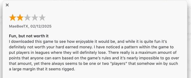 Bubble Cash app store review