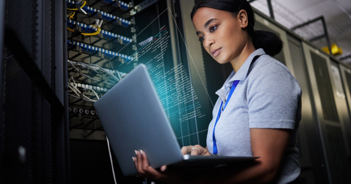 support engineer working