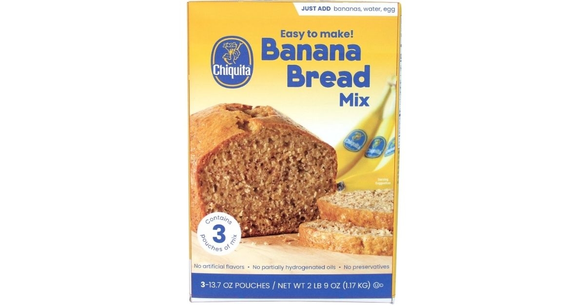 chiquita banana bread mix