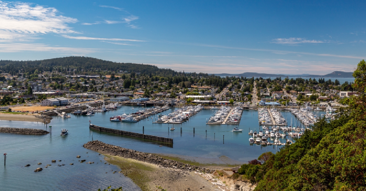 waterfront from cape sante park