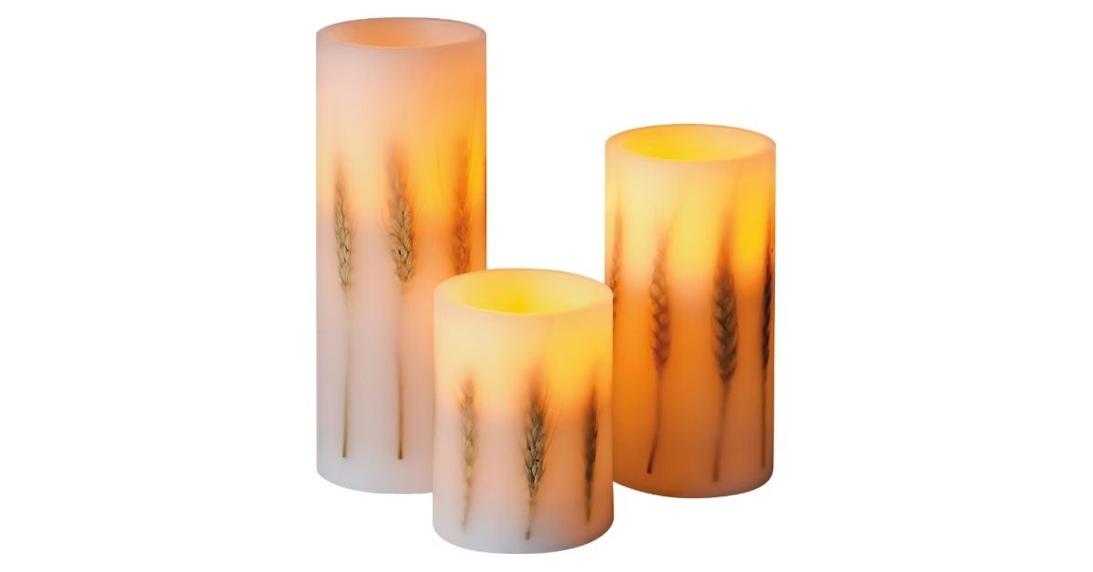flameless led candle set