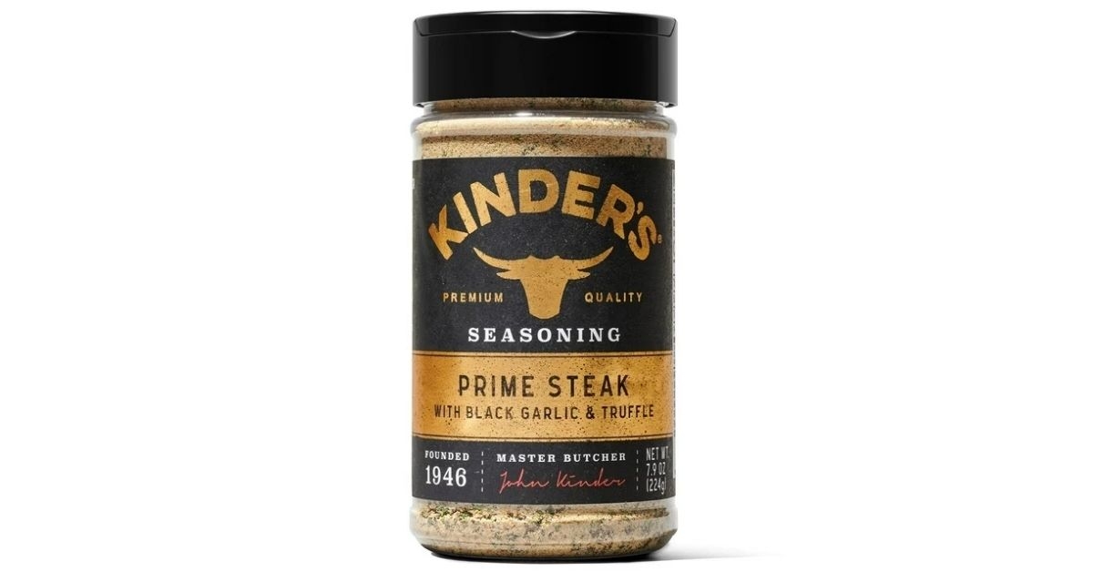 black garlic and truffle seasoning
