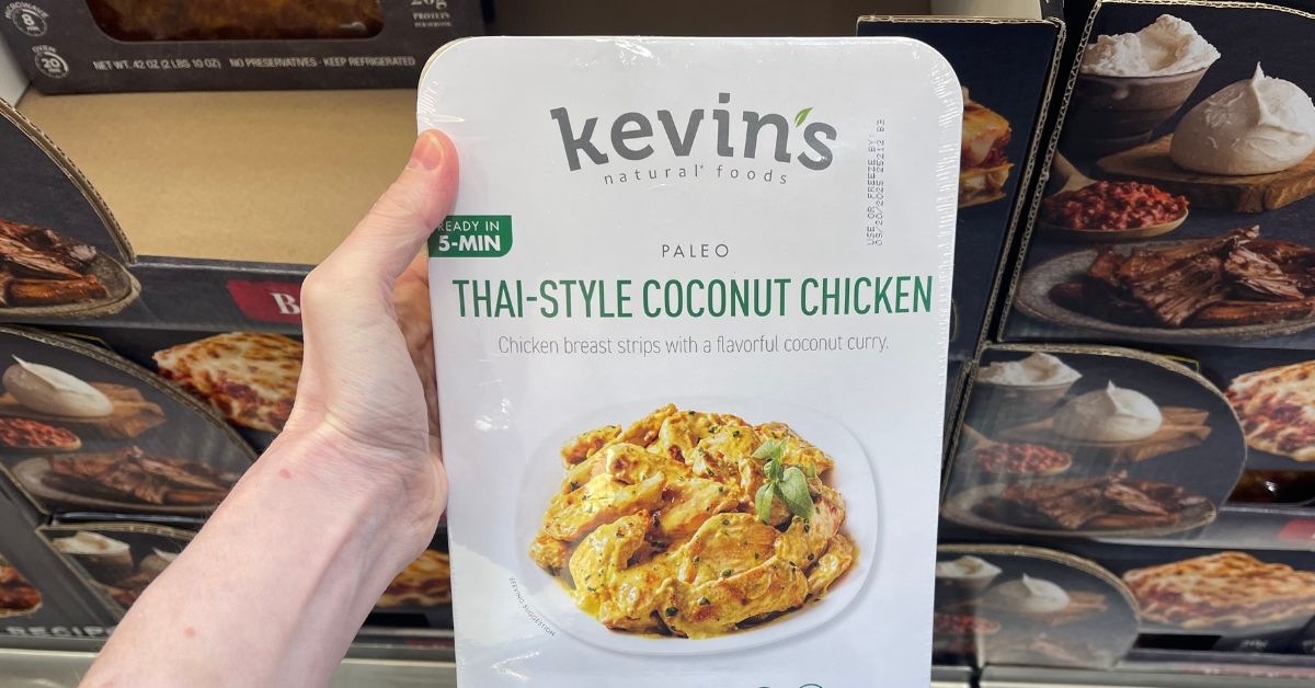 pack of thai style coconut chicken