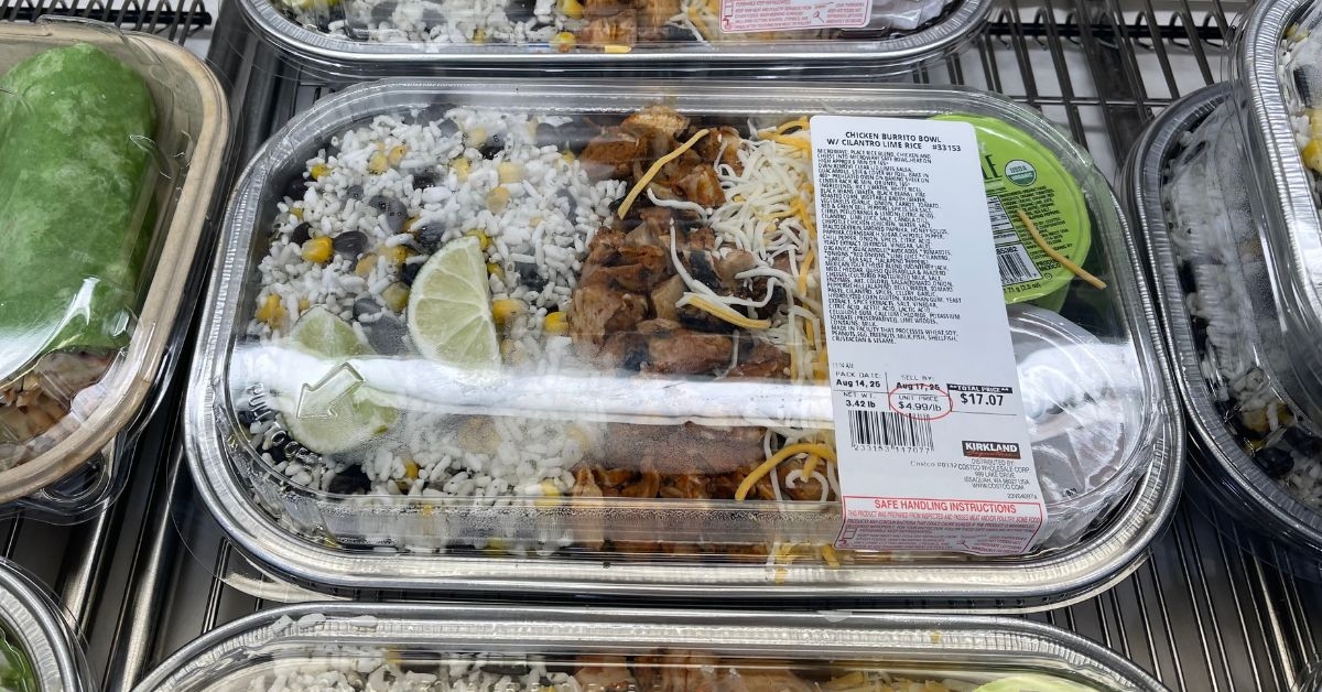a chicken burrito bowl