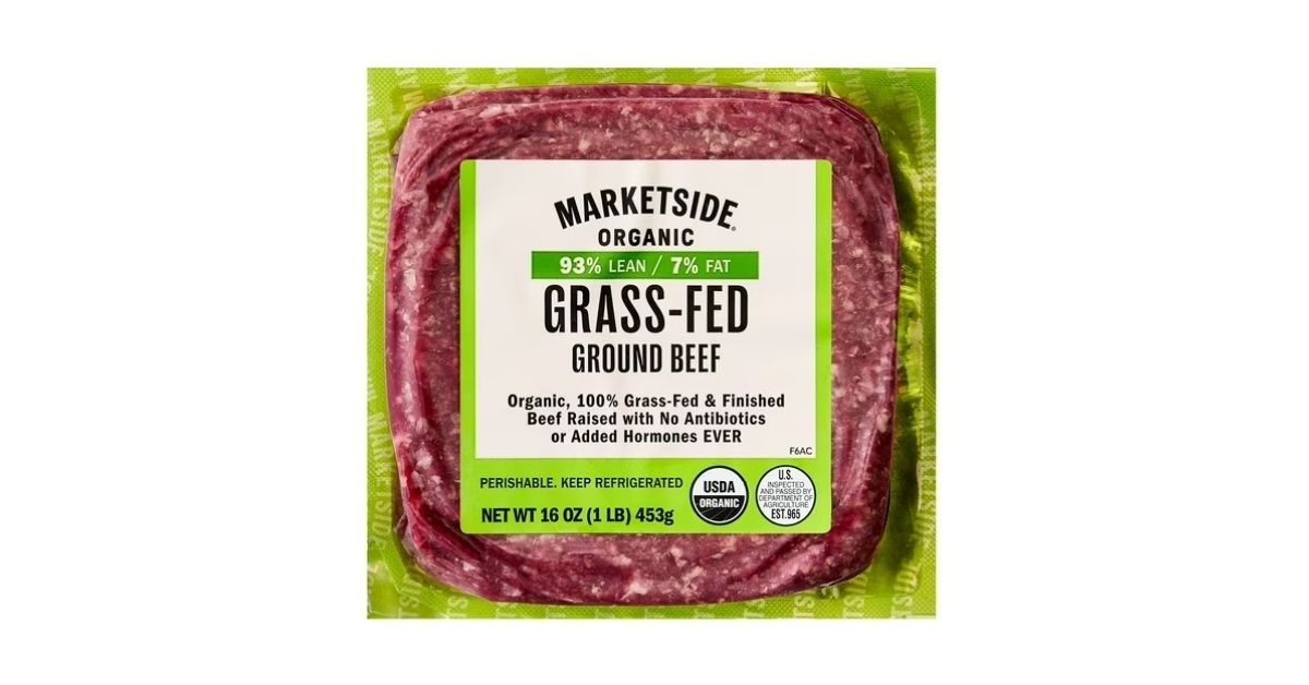 grass fed ground beef