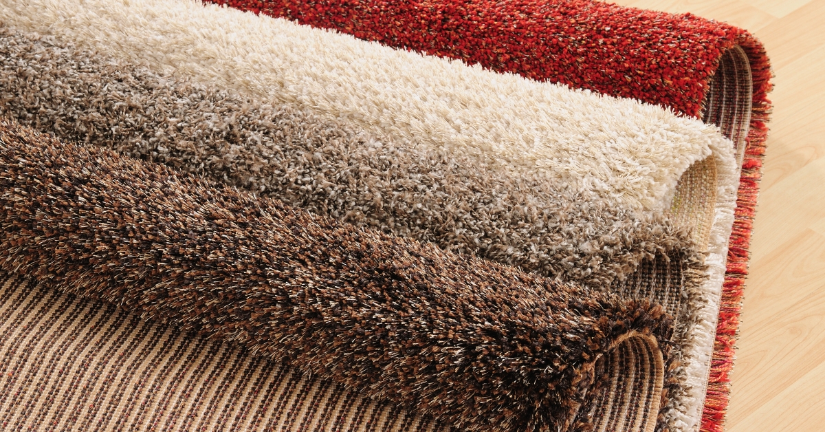 rolled carpet