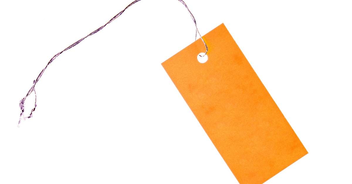 orange tag