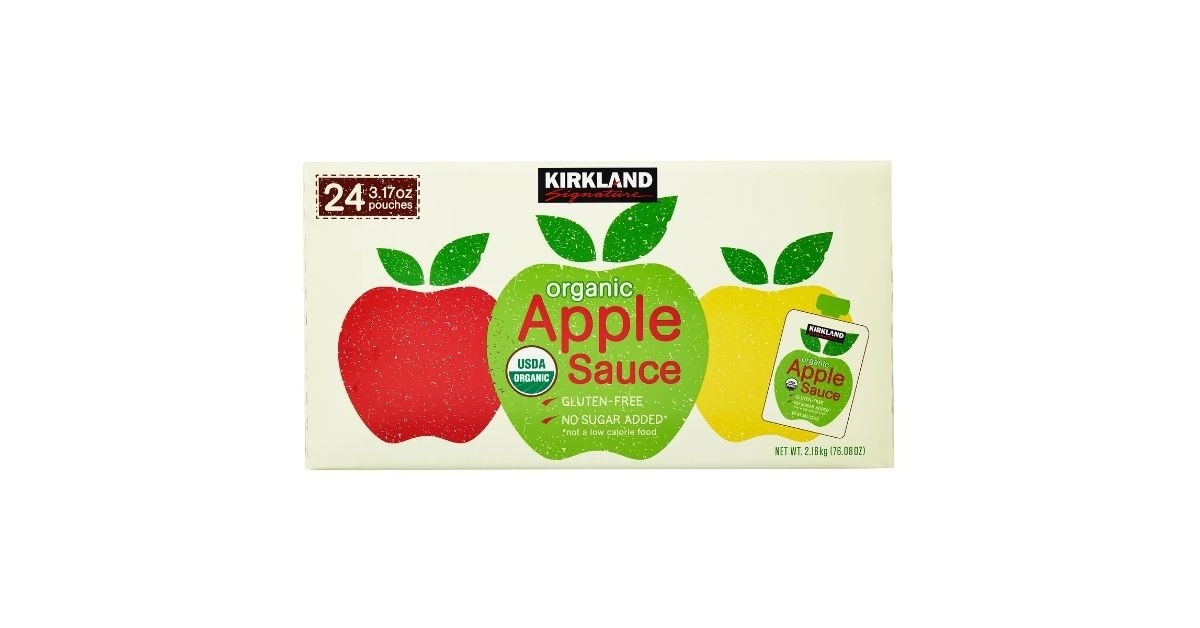 organic applesauce