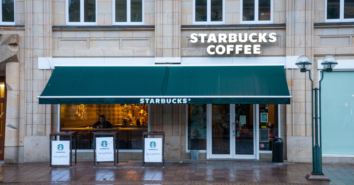 starbucks coffee facade