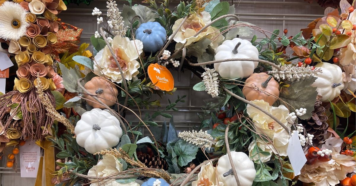 martha stewart fall wreath