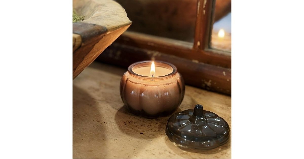 pumpkin jar candle