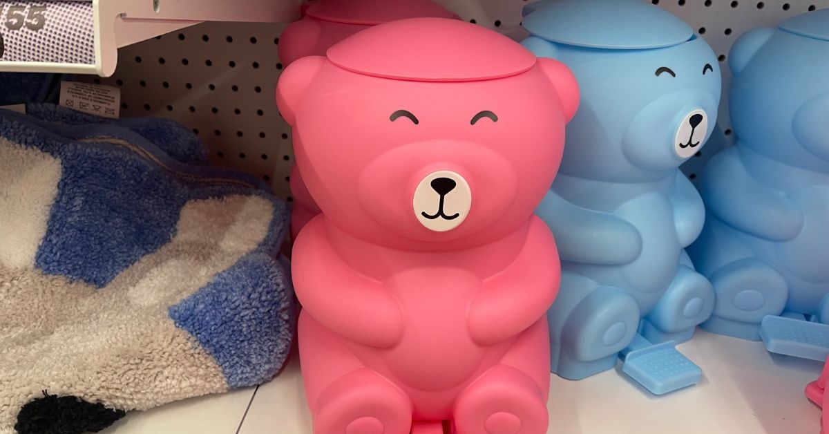 gummy bear trash can