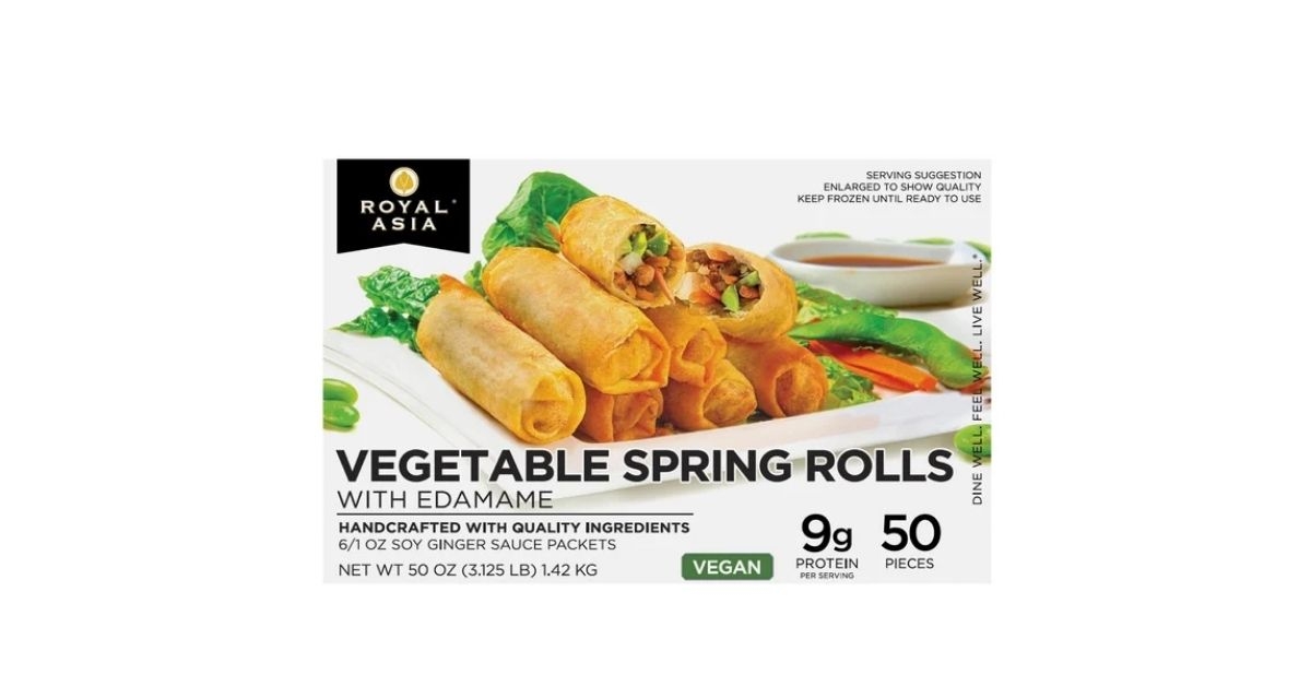 vegetable spring rolls with soy ginger sauce
