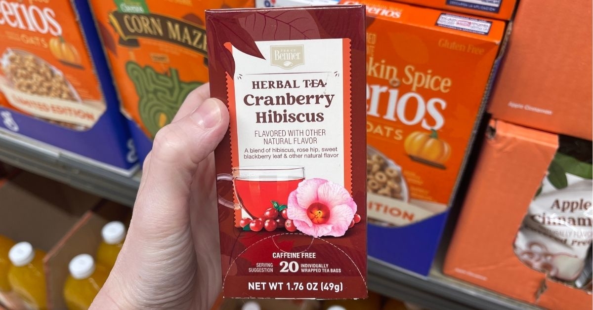 cranberry hibiscus herbal tea