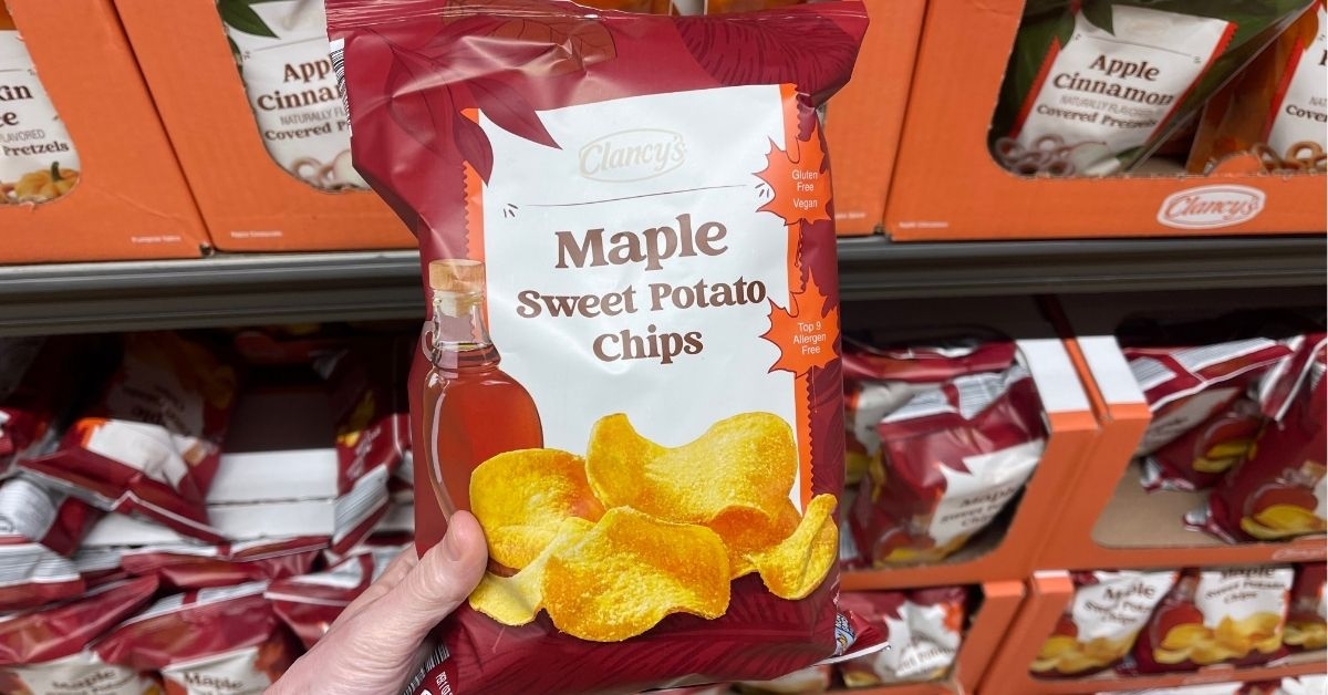 maple sweet potato chips