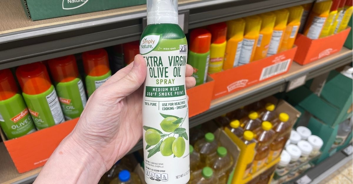 an olive oil spray