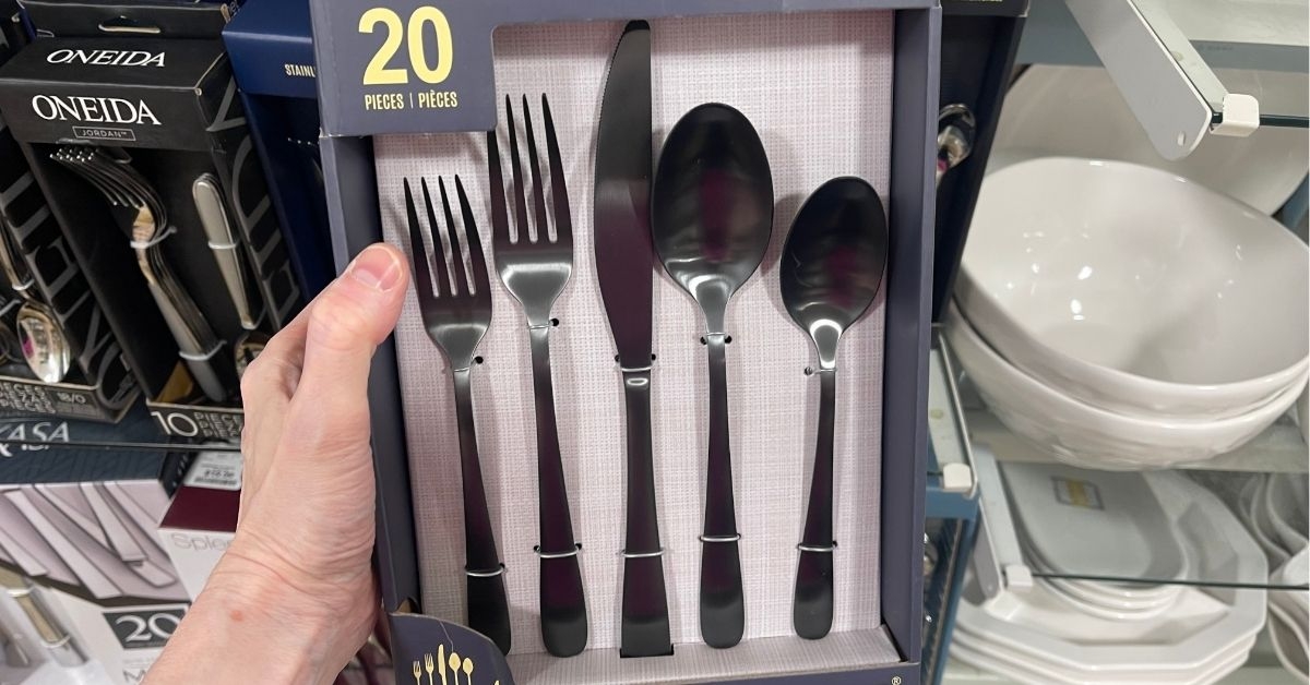 stainless steel flatware