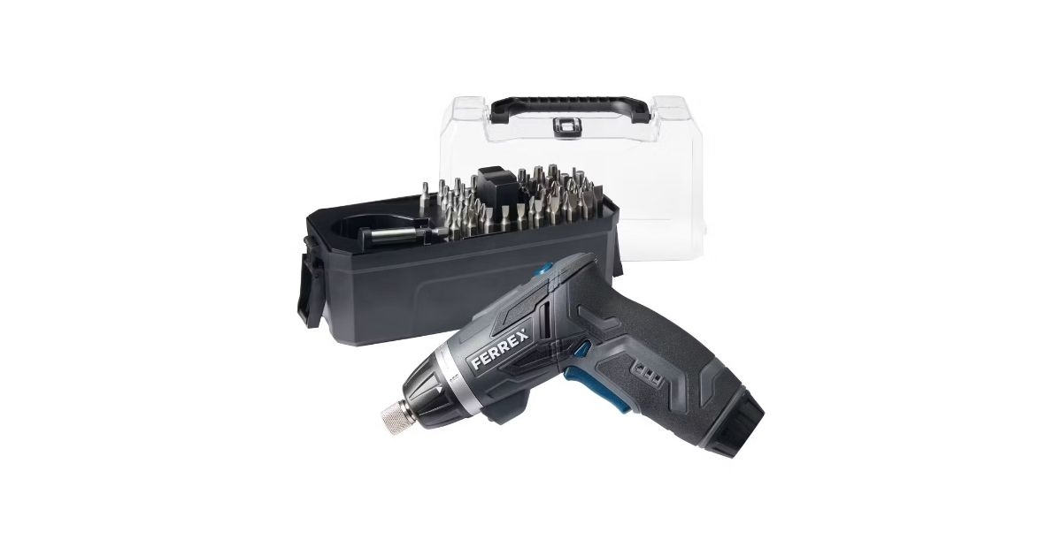 cordless screwdriver