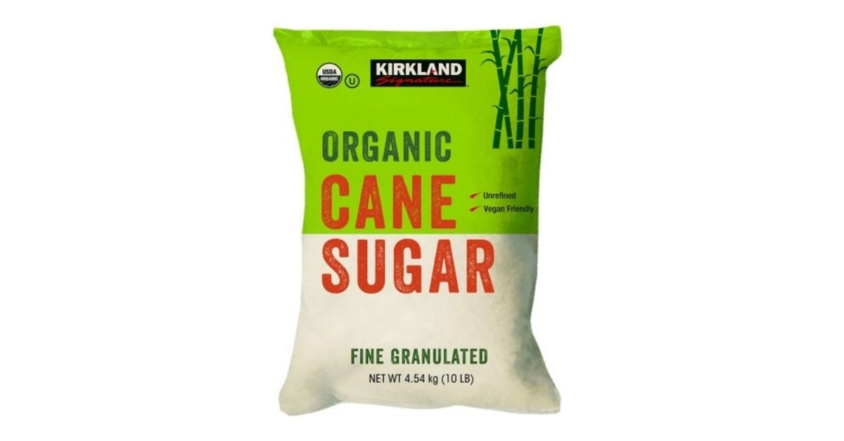 organic cane sugar