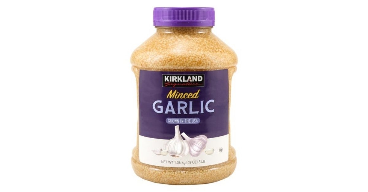 organic minced california garlic