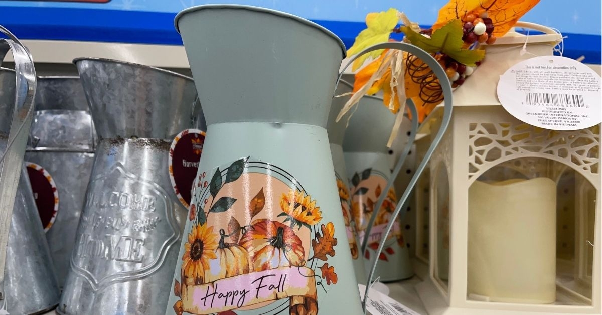 seasonal collection harvest pitcher