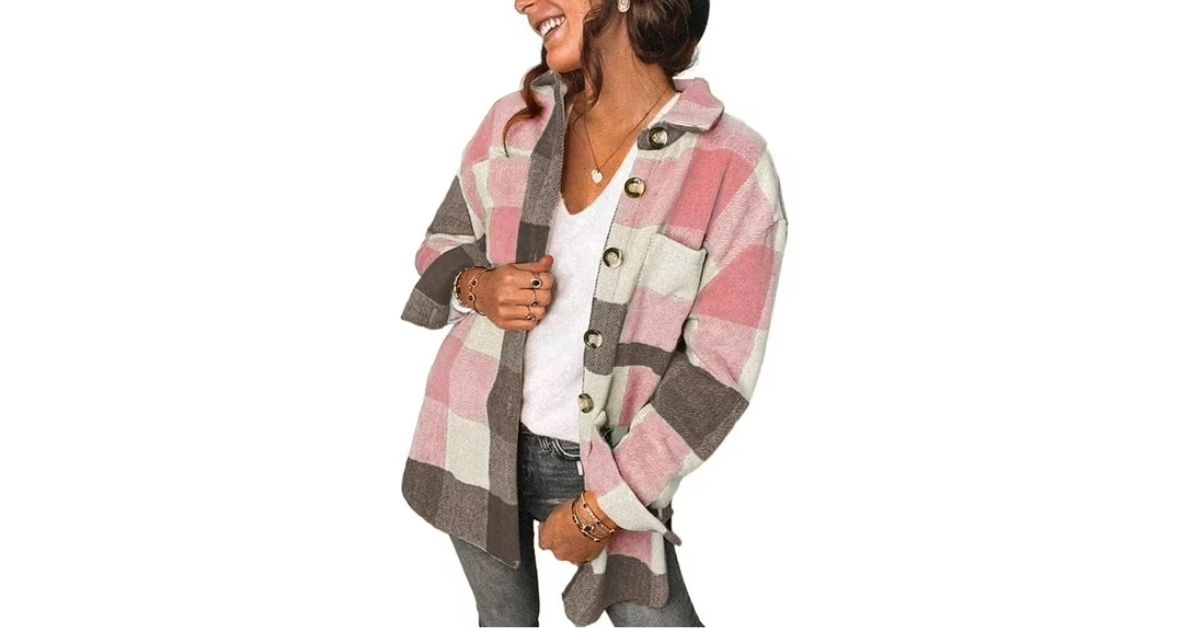 plaid shirts flannel shacket