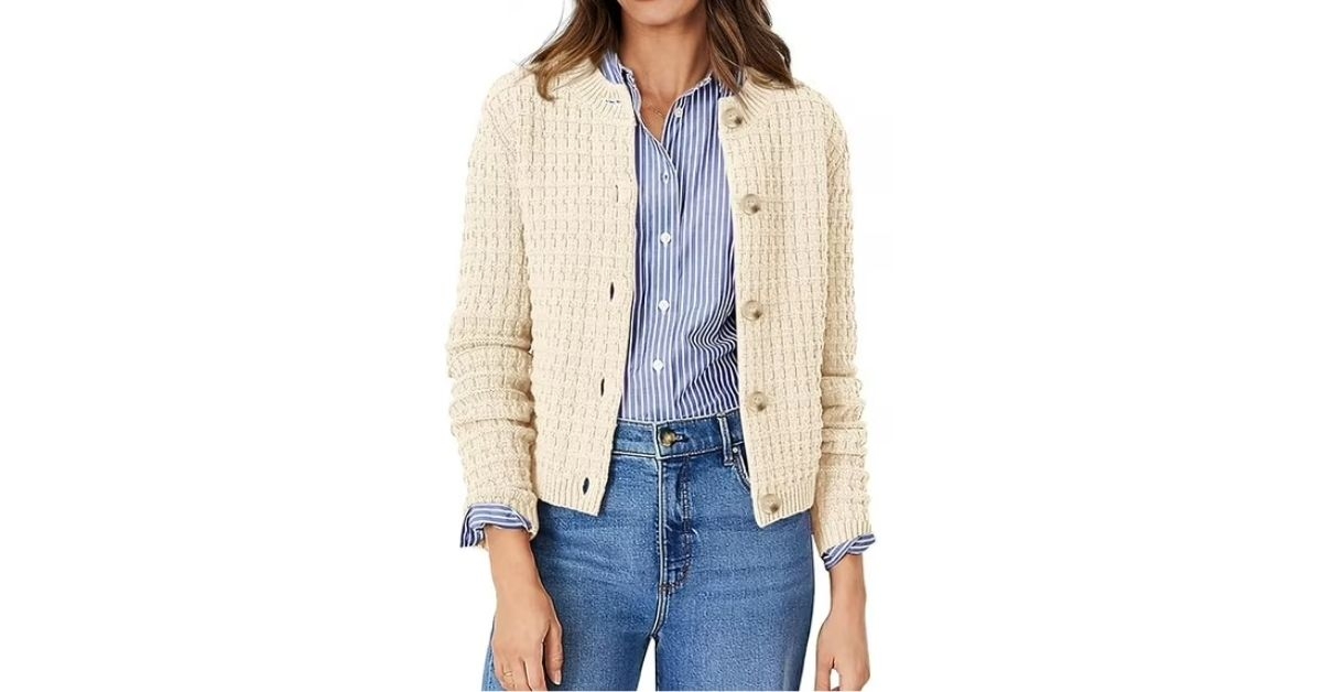 womens knit cardigan
