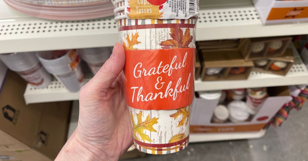 fall harvest cups