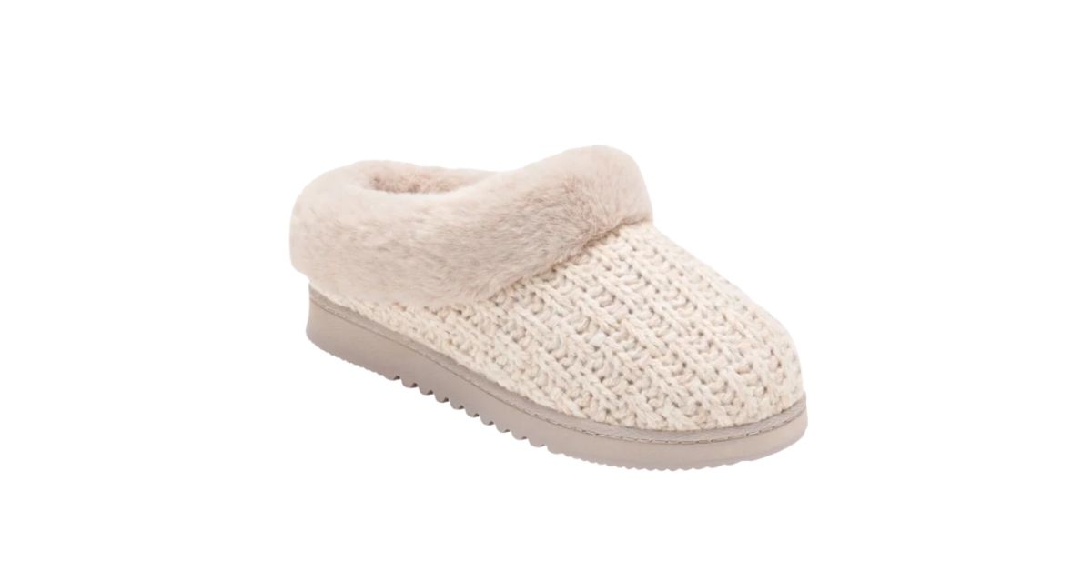 dearfoams womens slipper