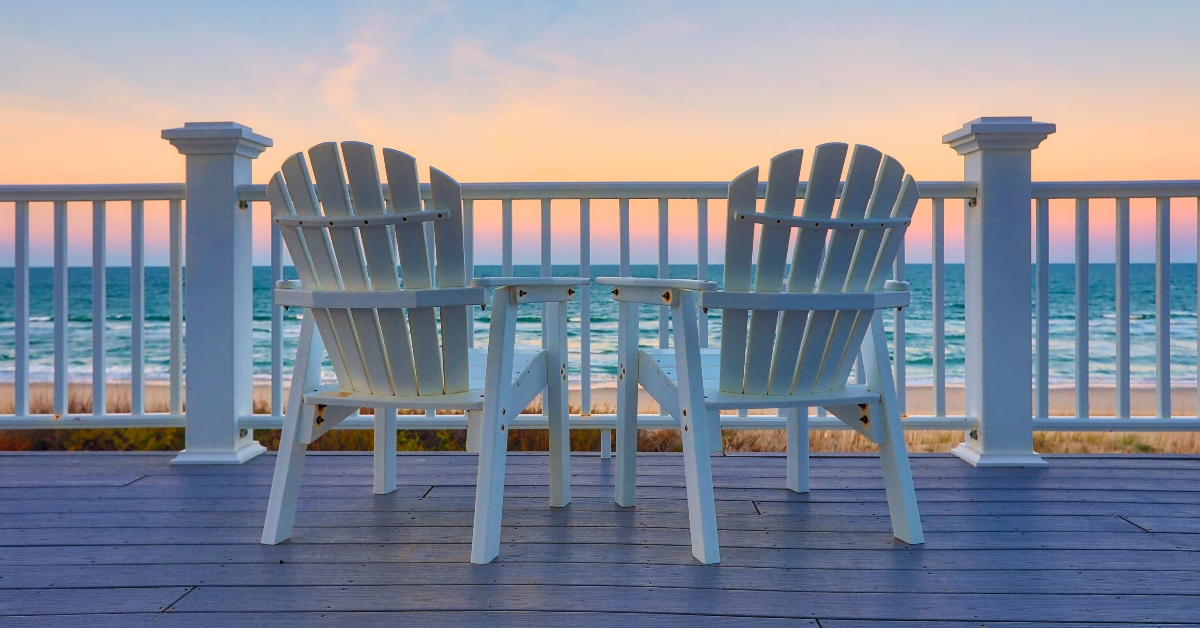 balcony deck of a house
