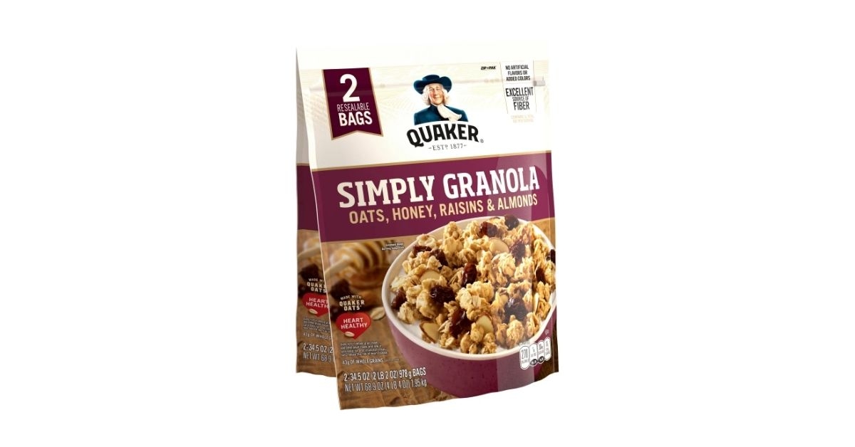 quaker simply granola