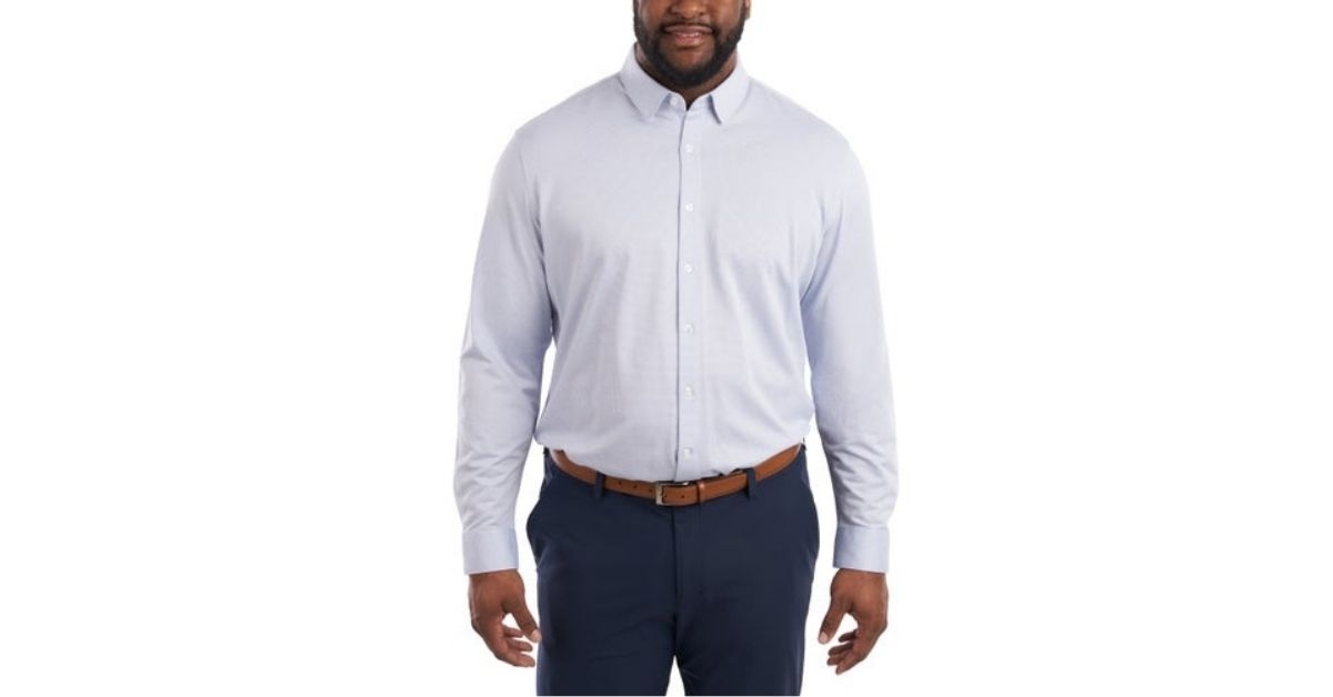 mens knit sport shirt