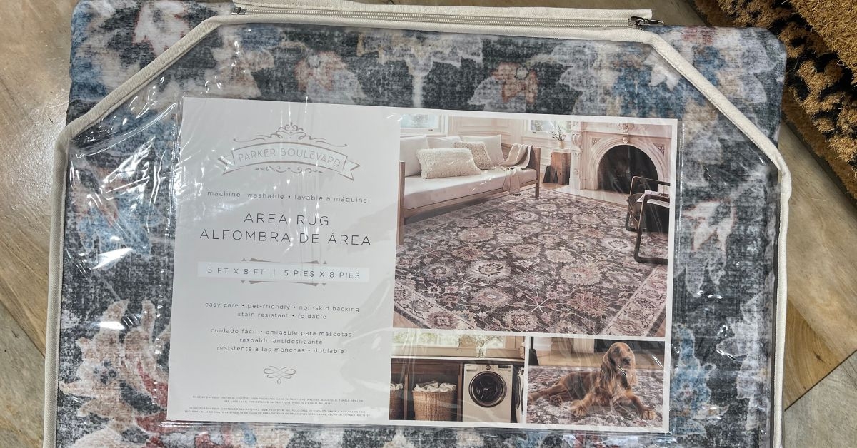 washable area rug