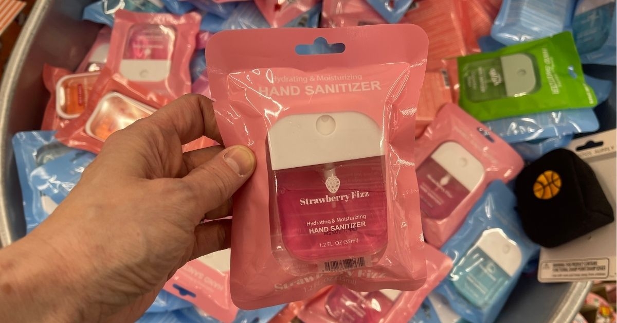 strawberry fizz hand sanitizer