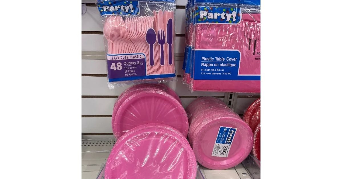 Plastic Partyware