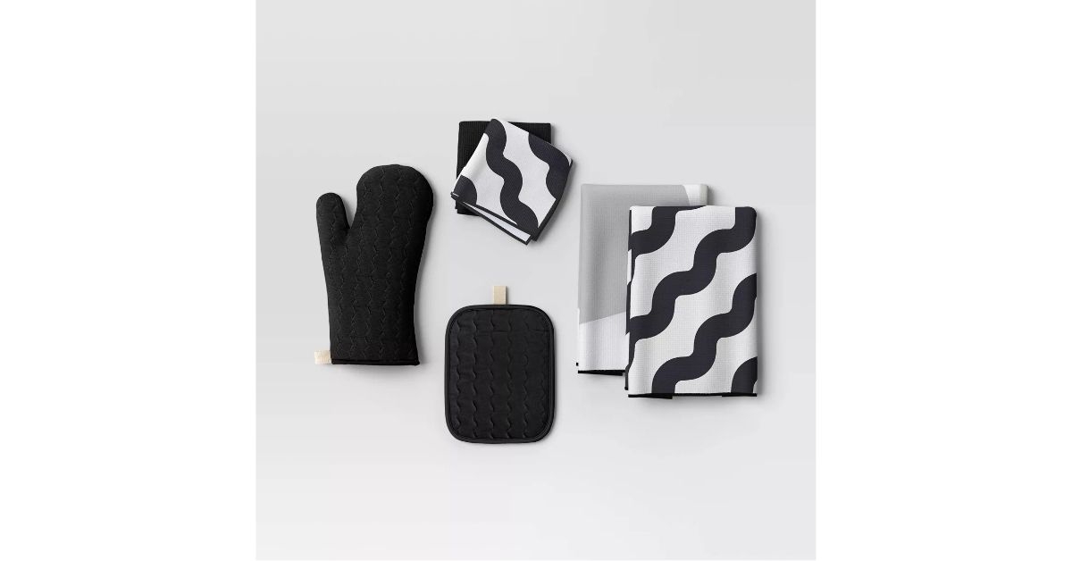 kitchen textile set