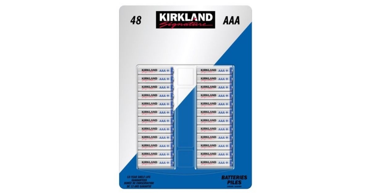 alkaline triple A batteries