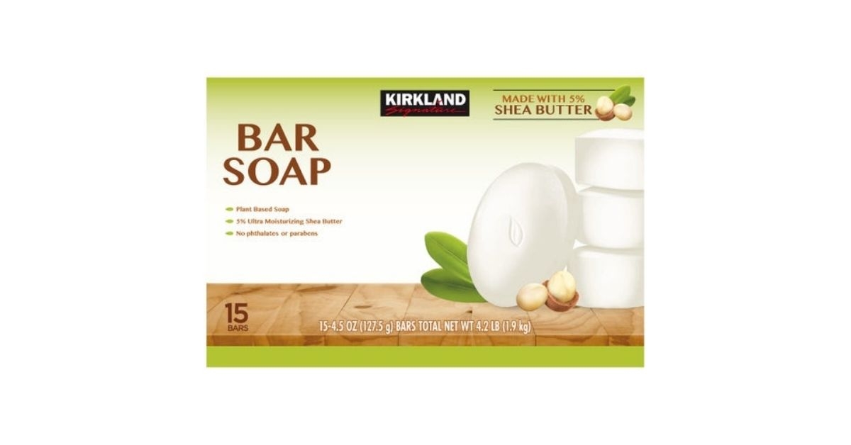 bar soap with shea butter