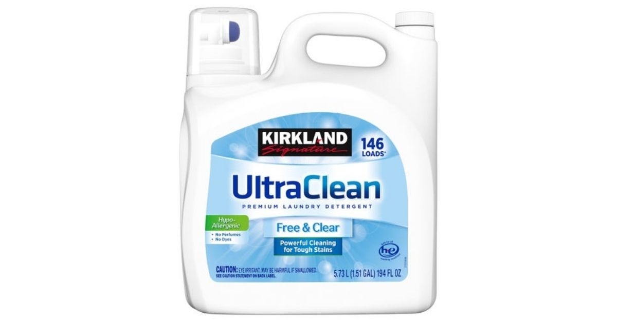 liquid laundry detergent